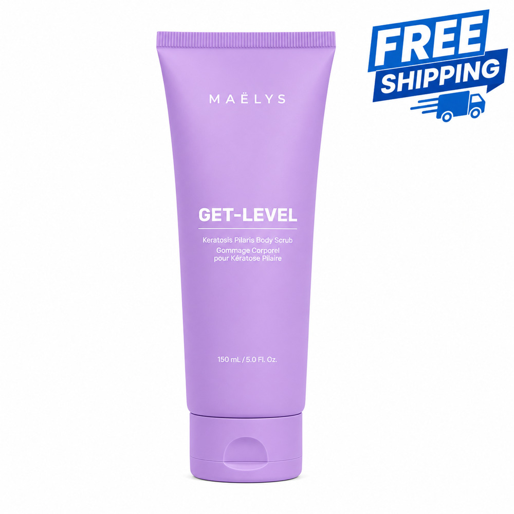 Maelys GET-LEVEL Keratosis Pilaris Body Scrub 5 fl oz Exfoliating Treatment